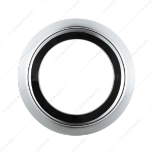 Chrome Plastic Small Gauge Bezel
