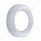 Chrome Plastic Oil Pressure Gauge Bezel For Peterbilt 359