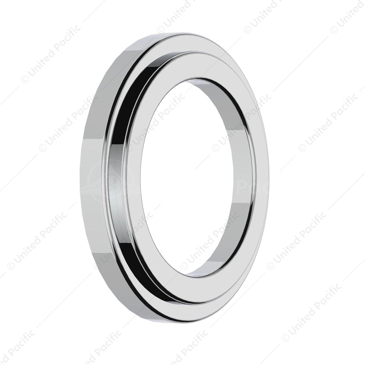 Chrome Plastic Small Gauge Cover Without Visor For Freightliner