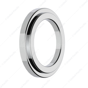 Chrome Plastic Small Gauge Bezel For Freightliner