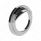 Chrome Plastic Small Gauge Bezel With Visor For Freightliner