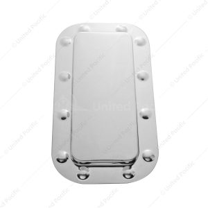 Peterbilt Stainless Vent Door Cover And Dimpled Trim Set