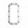 Peterbilt Stainless Dimpled Vent Door Trim (Card of 2)