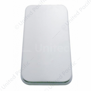 Kenworth Stainless Vent Door Cover - Plain (Card of 2)