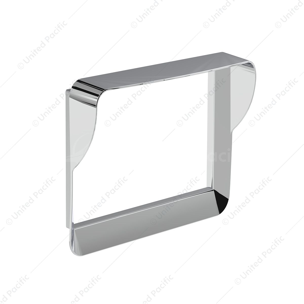 Chrome Plastic 7" Navigation Screen Bezel For 2012-2021 Peterbilt 579