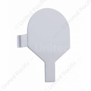 2" Stainless Mud Flap Hanger End Plug (2-Pack)