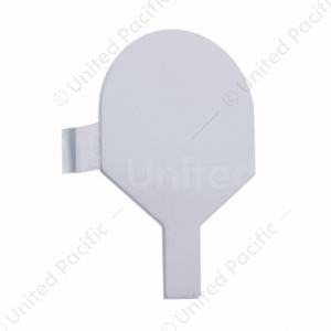 2" Stainless Mud Flap Hanger End Plug
