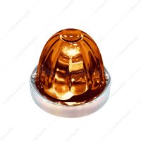 Glass Watermelon Flush Mount Kit - Dark Amber