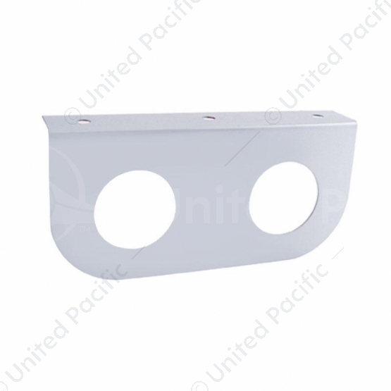 Stainless Light Bracket With 2X 2" Light Cutouts