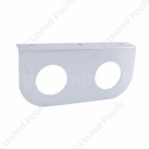 Stainless Light Bracket With 2X 2" Light Cutouts