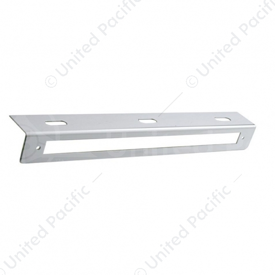 12-3/4" Stainless Light Bracket With 12" Light Bar Cutout (Bulk)