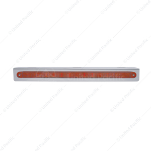 12-3/4" Stainless Light Bracket With 14 LED 12" Light Bar
