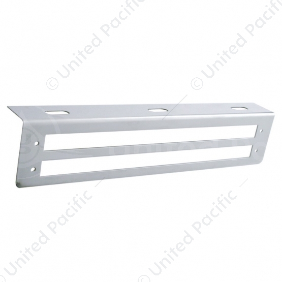 12-3/4" Stainless Light Bracket With 2X 12" Light Cutout
