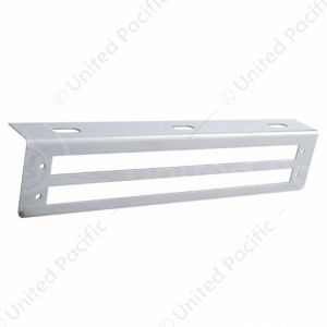 12-3/4" Stainless Light Bracket With 2X 12" Light Cutout