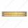12-3/4" Stainless Light Bracket With 2X 14 LED 12" Light Bars - Amber LED/Amber Lens