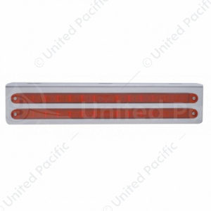 12-3/4" Stainless Light Bracket With 2X 14 LED 12" Light Bars