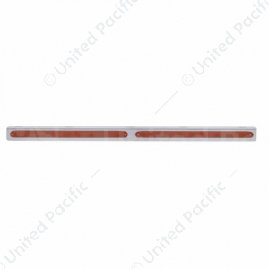 25-5/16" Stainless Light Bracket With 2X 14 LED 12" Light Bars