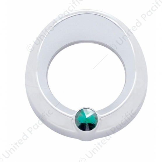Universal Small Gauge Cover With Visor - Green Crystal