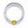 Signature Series Small Gauge Bezel With Visor For Freightliner - Amber Crystal