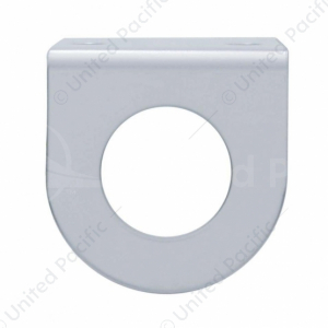 Stainless Mini Light Bracket With Single 13/16" Round Cutout (Bulk)