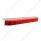17-5/16" Stainless Light Bracket With 11 LED 17" Light Bar - Red LED/Red Lens