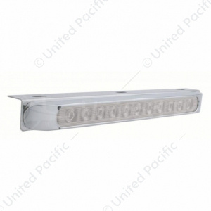 17-5/16" Stainless Light Bracket With 11 LED 17" Light Bar & Bezel