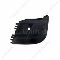Bumper End With Fog Light Hole (Screw Mount) For 2003-2017 Volvo VNL - Driver
