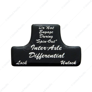 "Axle Differential" Switch Guard Sticker Only