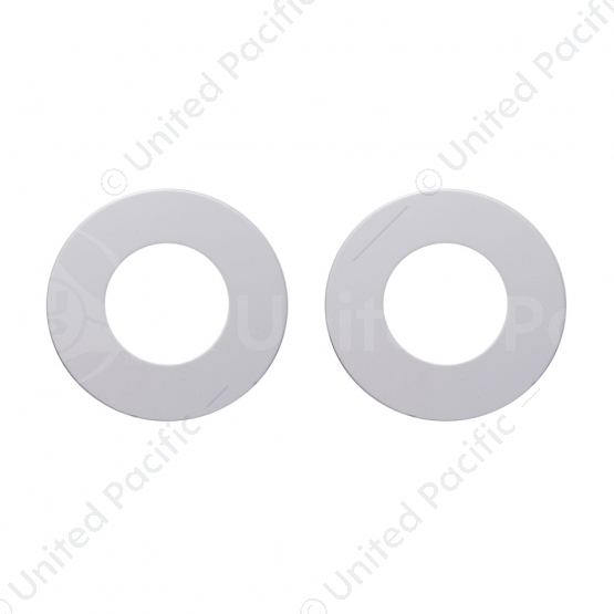 Peterbilt Stainless Tractor/Trailer Air Valve Trim (Card of 2)