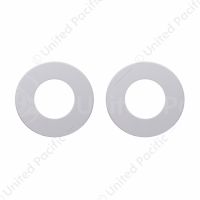 Peterbilt Stainless Tractor/Trailer Air Valve Trim (Card of 2)