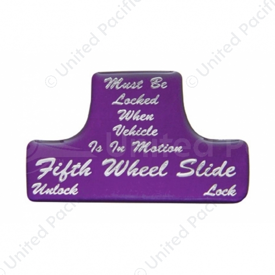 "Fifth Wheel" Switch Guard Sticker Only - Purple