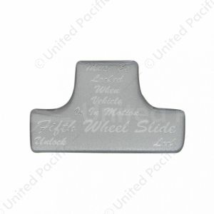 "Fifth Wheel" Switch Guard Sticker Only - Silver