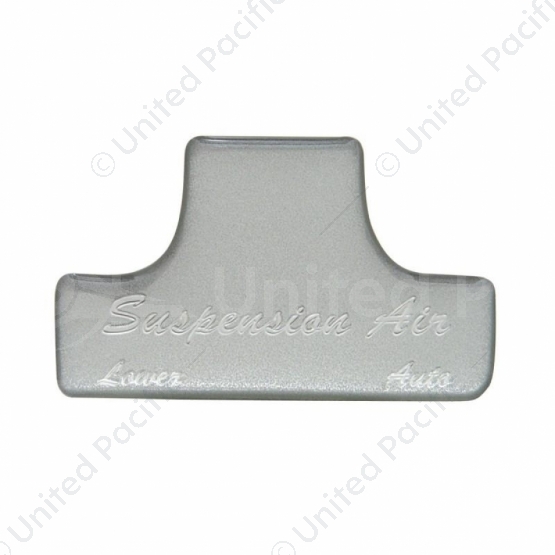 "Suspension Air" Switch Guard Sticker Only - Liquid Silver