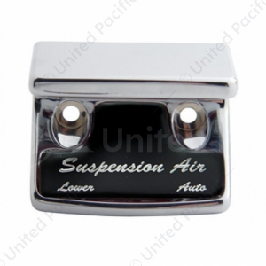 Chrome Plastic Suspension Air Switch Guard With Glossy Sticker For 1990-2010 Freightliner Classic