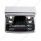 Chrome Plastic Suspension Air Switch Guard With Glossy Sticker For 1990-2010 Freightliner Classic-Bl