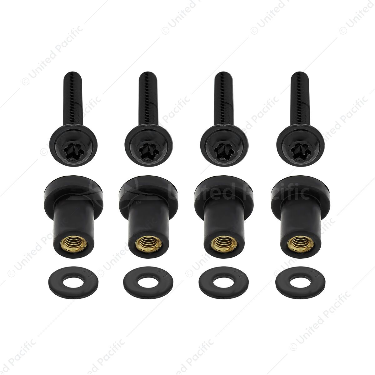 2005+ Freightliner Century Black Grille Screw Set