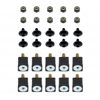 Black Grille Screw Set For 2003-2017 Volvo VNL (Bulk)