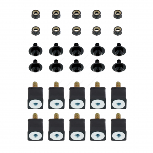 Black Grille Screw Set For 2003-2017 Volvo VNL (Bulk)