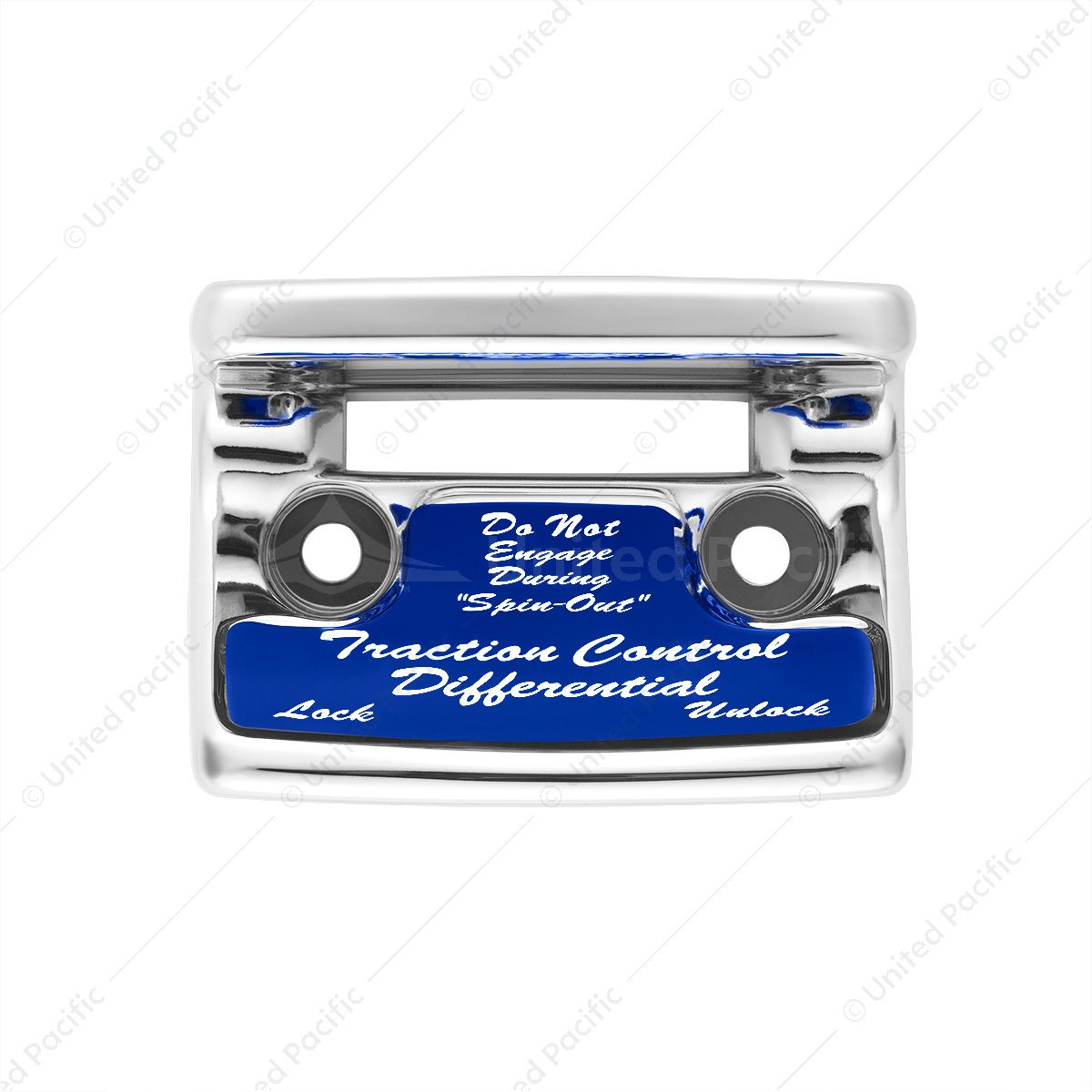 "Traction Control Differential" Switch Guard With Blue Sticker