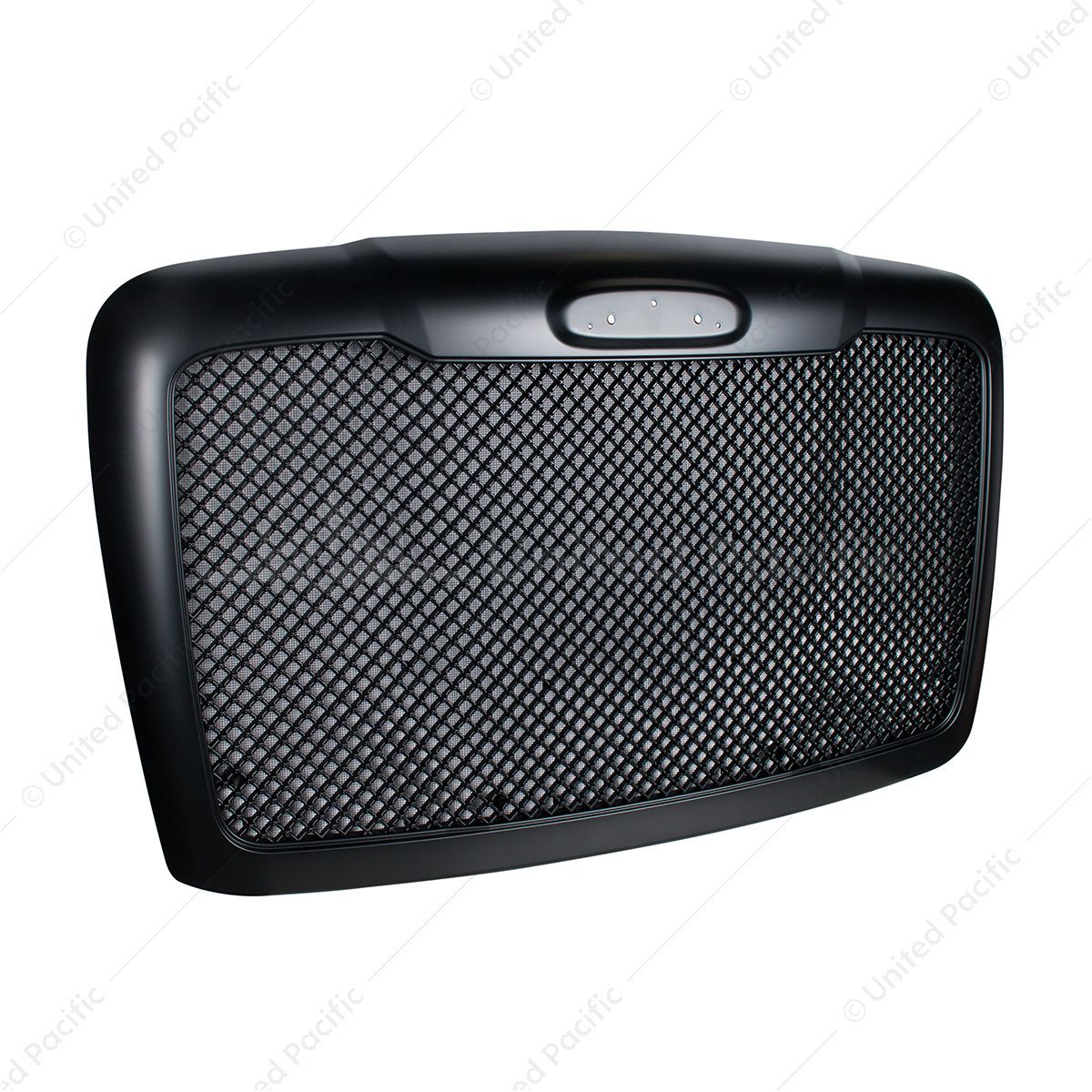 Mesh Black Grille With Bug Screen & Logo Mount Made For 2008-2017 Freightliner Cascadia