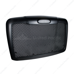 Mesh Black Grille With Bug Screen & Logo Mount Made For 2008-2017 Freightliner Cascadia