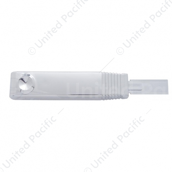 Chrome Turn Signal Lever Cover - Indented