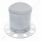 Stainless Dome Rear Axle Cover 3PC Kit For 1-1/2" Nut Cover - Steel Wheel