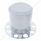 Stainless Dome Rear Axle Cover 3PC Kit For 1-1/2" Nut Cover - Aluminum Wheel