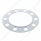 Stainless Beauty Ring For 33mm Lug Nut- Steel/Aluminum Wheel