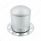 Stainless Dome Rear Axle Cover 3PC Kit For 33mm Nut Cover - Steel/Aluminum Wheel