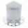 Stainless Pointed Rear Axle Cover 3PC Kit For 1-1/2" Nut Cover - Steel Wheel
