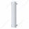 48" Tall 180 Degree Stainless Exhaust Muffler Shield For 7" Diameter Exhaust - Plain