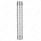 48" Tall 180 Degree Stainless Exhaust Muffler Shield For 5" Diameter Exhaust - Round Slot