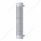 48" Tall 180 Degree Stainless Exhaust Muffler Shield For 6" Diameter Exhaust - Round Slot